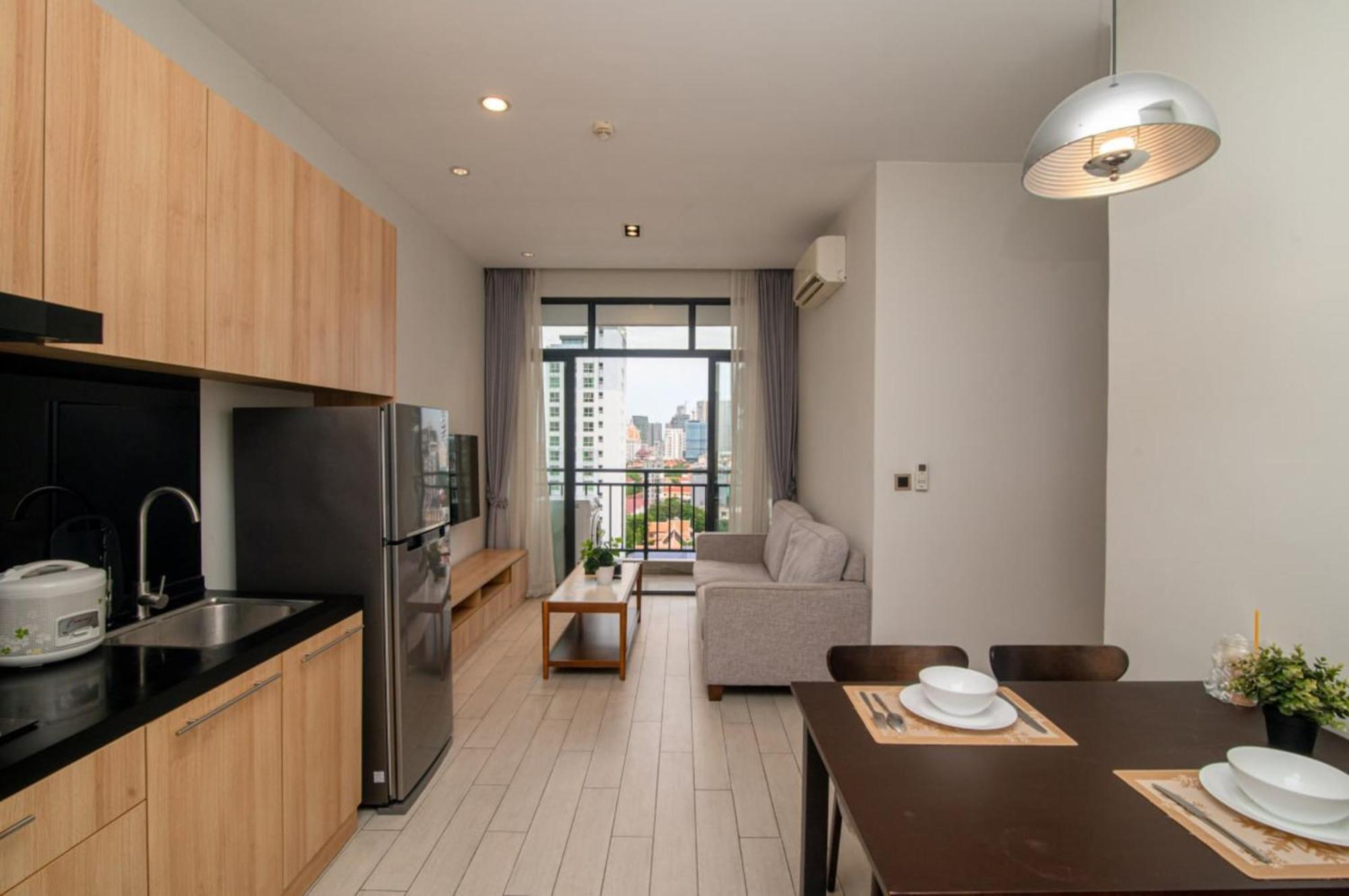 The View Serviced Residence 豪景日式酒店公寓 Phnom Penh Luaran gambar